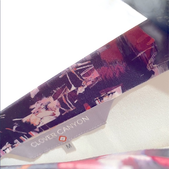 Clover Canyon Poetic Petals Dress 💜 - Picture 4 of 8